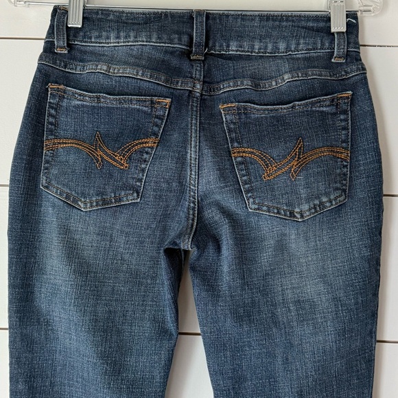 Wrangler Blue Boot Cut Jeans Classic Style Sz 7X32 - Picture 7 of 9